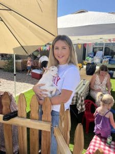 chandler petting zoo baby goats